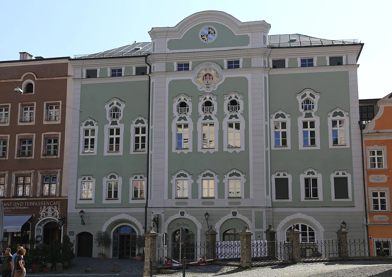 Ortsmotiv aus Burghausen