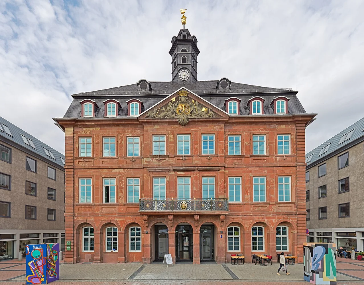 Ortsmotiv aus Hanau