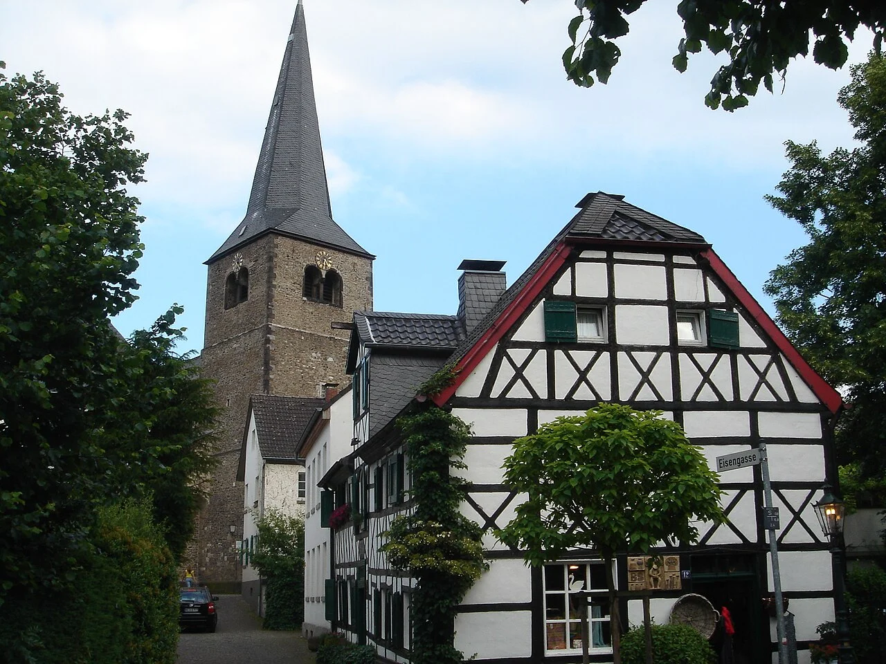 Ortsmotiv aus Hilden