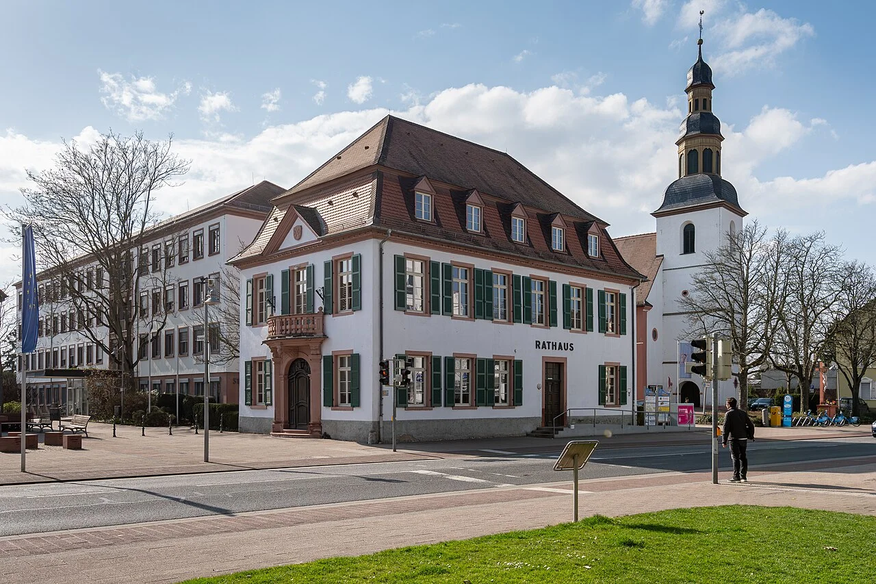 Ortsmotiv aus Lampertheim