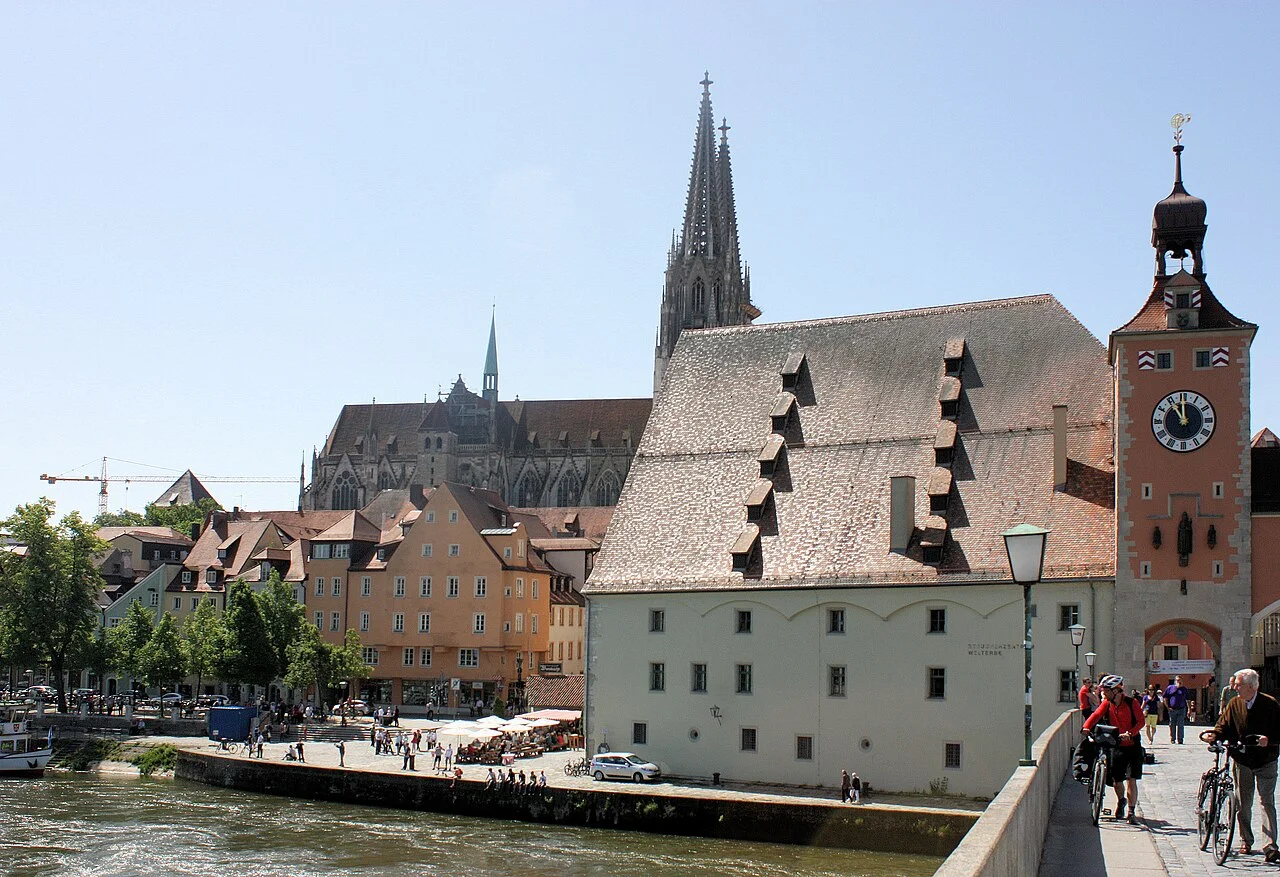 Ortsmotiv aus Regensburg