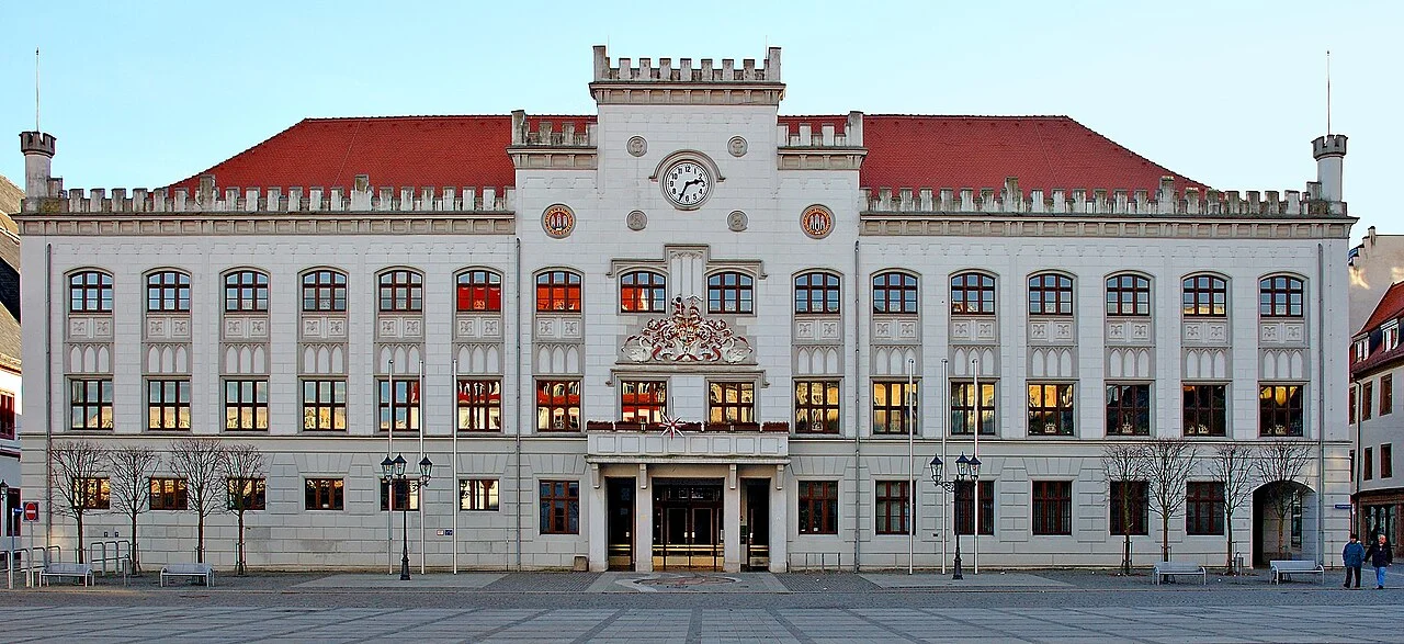 Ortsmotiv aus Zwickau